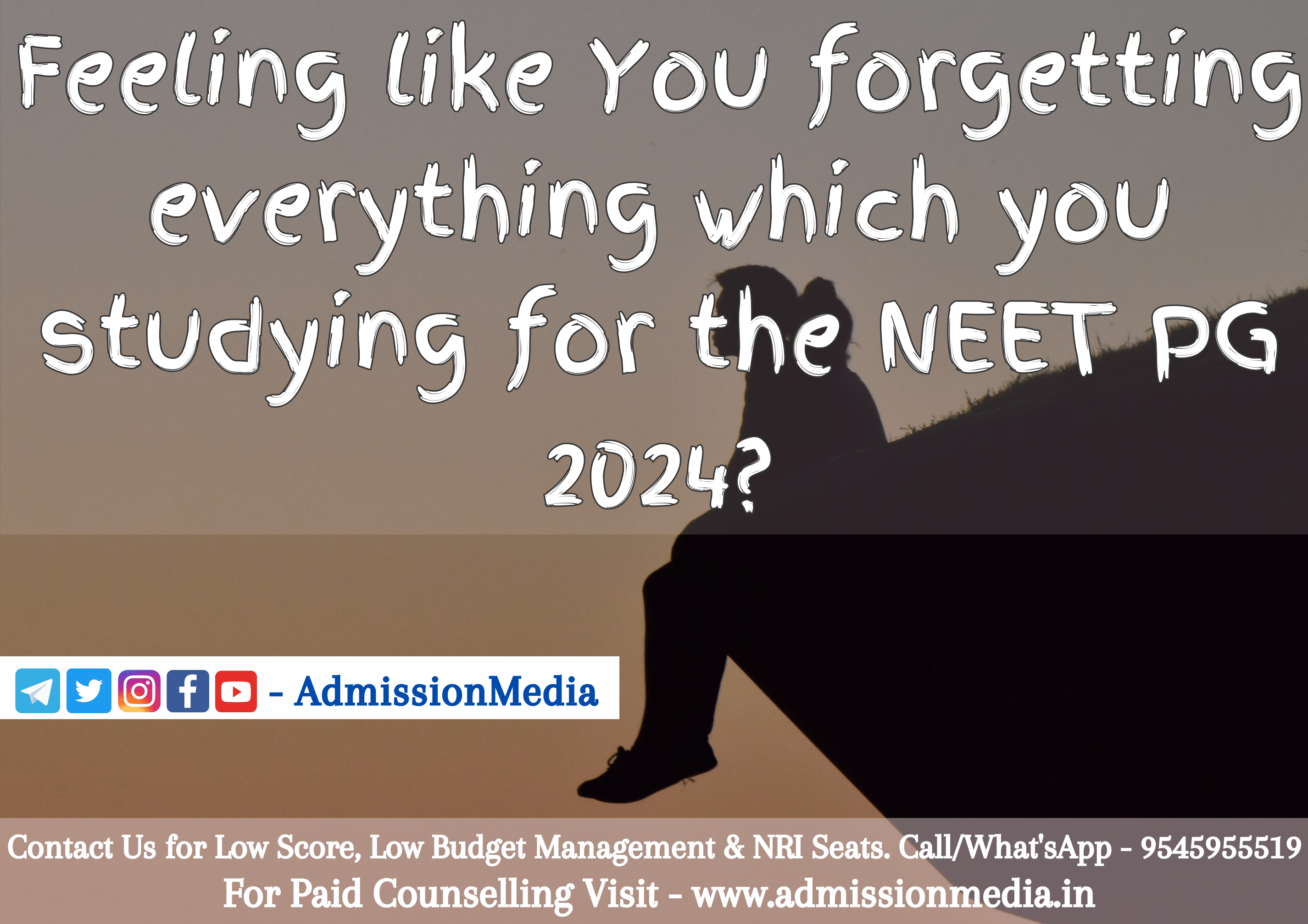Feeling like You forgetting everything which you studying for the NEET PG 2024?